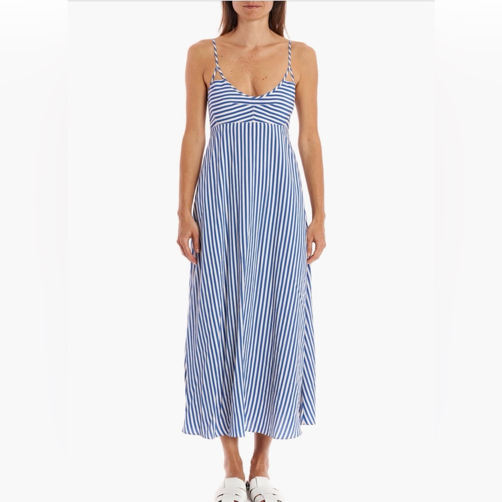 La Ligne Portia Stripe Maxi Dress Sundress